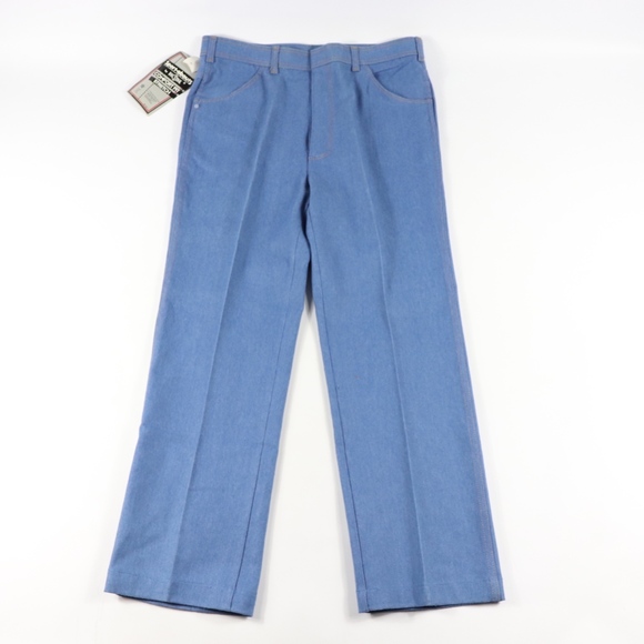 70s New Big Yank Mens 38x34 Sport Abouts Jeans - Picture 4 of 8